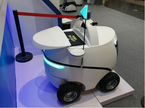 专注室内外无人配送优地科技在2018世界机器人大会展出四款产品